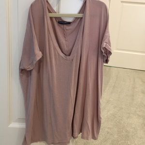 Dusty rose Brandy Melville Shirt